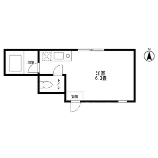 リード南大塚【3階】の間取り