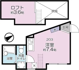 グランツ東武練馬【2階】の間取り