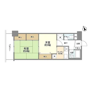 東海文京マンション【2階】の間取り