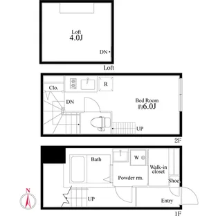 STAGE野方【1階】の間取り