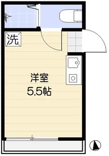 ファブール千川【2階】の間取り