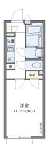 クレイノMIKI西新宿【1階】の間取り