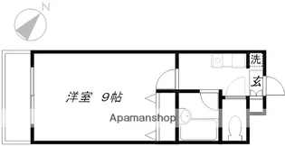アザレア安藤【102号室】の間取り