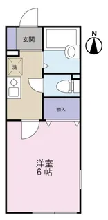 ラス・カサス【2階】の間取り