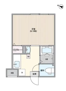 FUSION練馬春日町レジデンス【4階】の間取り