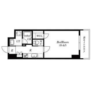 コルニーチェ小石川【4階】の間取り