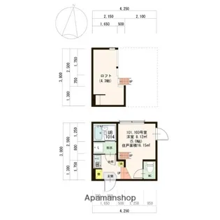 CASA VIOA志村【1階】の間取り