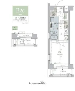ベルシード志村坂上【3階】の間取り