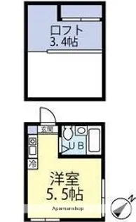 MY PLAN中野坂上【101号室】の間取り