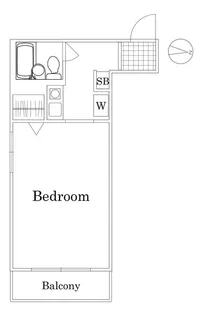 ブリス上石神井【1階】の間取り