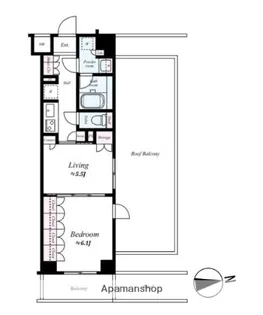 パレステージ光が丘ナチュラコート【3階】の間取り