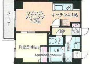 メゾン・プティ シエル【3階】の間取り