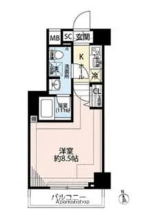 プレール・ドゥーク練馬中村橋【1階】の間取り