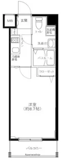グランフォース中野富士見町【1階】の間取り