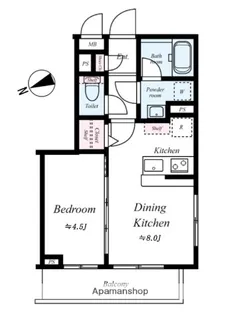 パティーナ練馬平和台【2階】の間取り