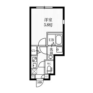 ミハス練馬春日町【1階】の間取り
