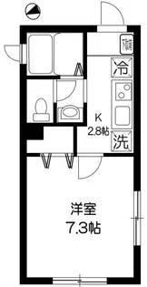 エミネンス千早【1階】の間取り