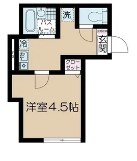 フェリーチェ西荻窪【3階】の間取り
