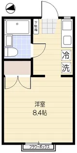 モンシャトー下北【1階】の間取り