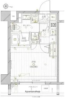 レガリス高円寺【2階】の間取り