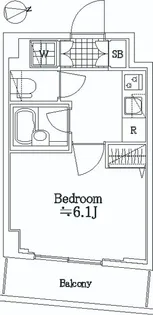 スパシエ ルクス 光が丘【2階】の間取り