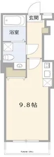アーバハイツ中野新橋【103号室】の間取り