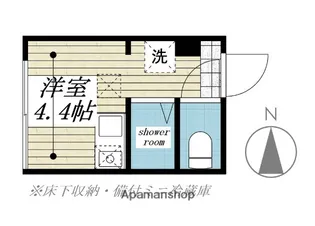 グラード氷川台Ⅱ【1階】の間取り