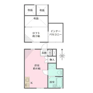 PARK ISHIBA【1階】の間取り