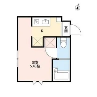 パラシオ板橋【1階】の間取り