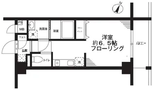 パルメゾン見次公園【7階】の間取り