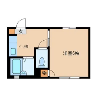 TRUE SEVEN【2階】の間取り