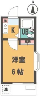 サクセス西台【1階】の間取り