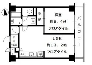 メゾン淀橋【3階】の間取り