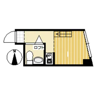 AQUAレジデンス中井【3階】の間取り