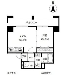 プランドール【3階】の間取り