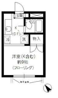 メゾン・ド・ルルス【1階】の間取り