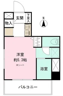 ルート南常盤台【7階】の間取り