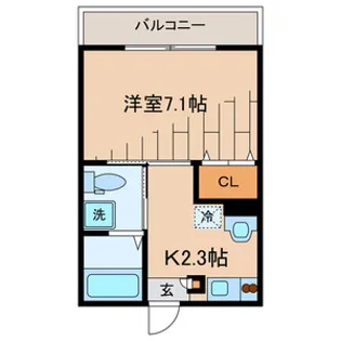 EVER FOREST【3階】の間取り