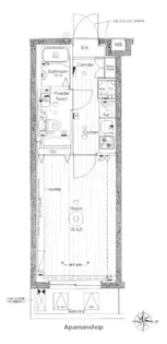 メイクスデザイン武蔵関WEST【2階】の間取り