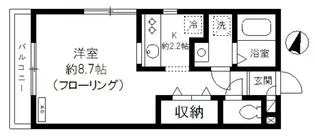 マ・メゾン中野【2階】の間取り