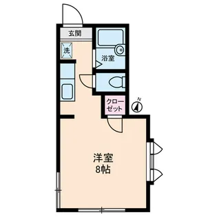 アネスタ赤羽【1階】の間取り