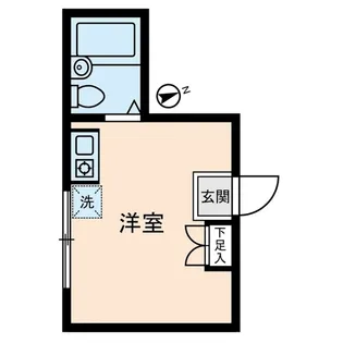 ダイヤモンドレジデンス北大塚【3階】の間取り