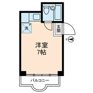 トクスケマンション【3階】の間取り