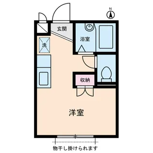 ユーハイツ(杉並区)【1階】の間取り