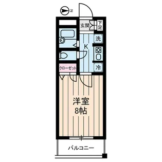 ヴィレッジ・イン・富士見丘【3階】の間取り