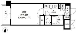 ルナ・シエモア【3階】の間取り