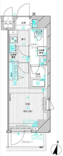 メインステージ高円寺【3階】の間取り