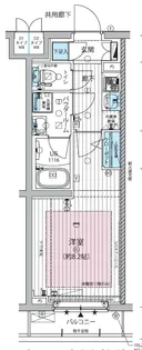 メインステージ板橋蓮根Ⅱ【505号室号室】の間取り