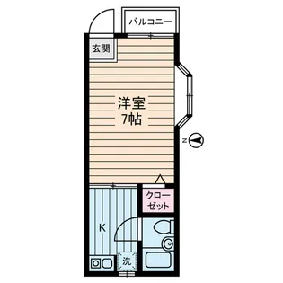 HEIM MIYACHIⅡ【2階】の間取り