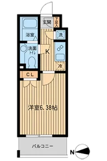 KDXレジデンス東新宿【10階】の間取り
